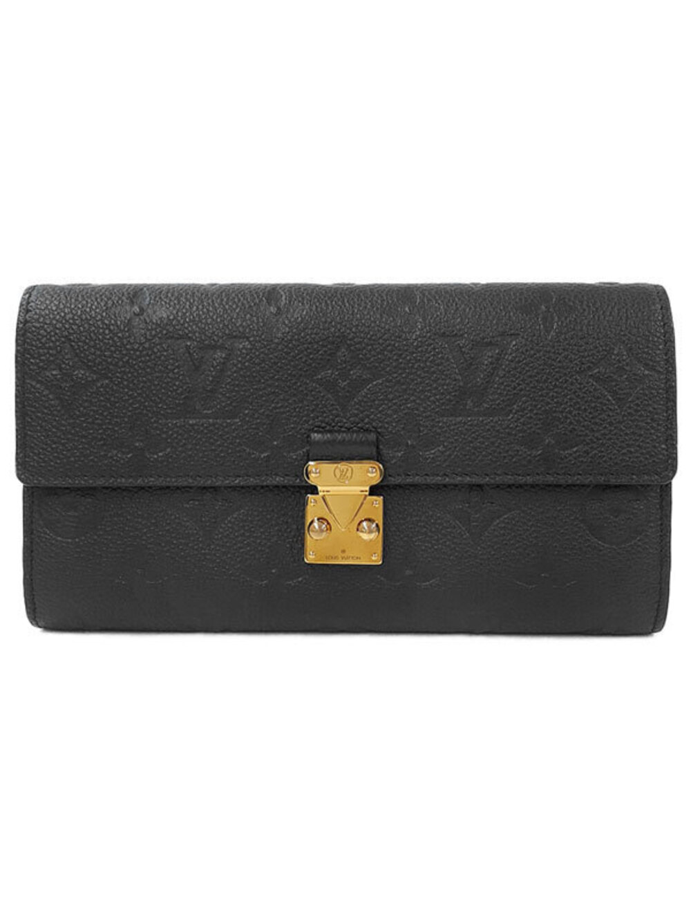 Louis Vuitton Monogram Empreinte Portefeuille Sarah Metis Bi fold Long Wallet